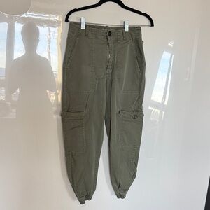 Pull&Bear Olive Cargo Joggers
